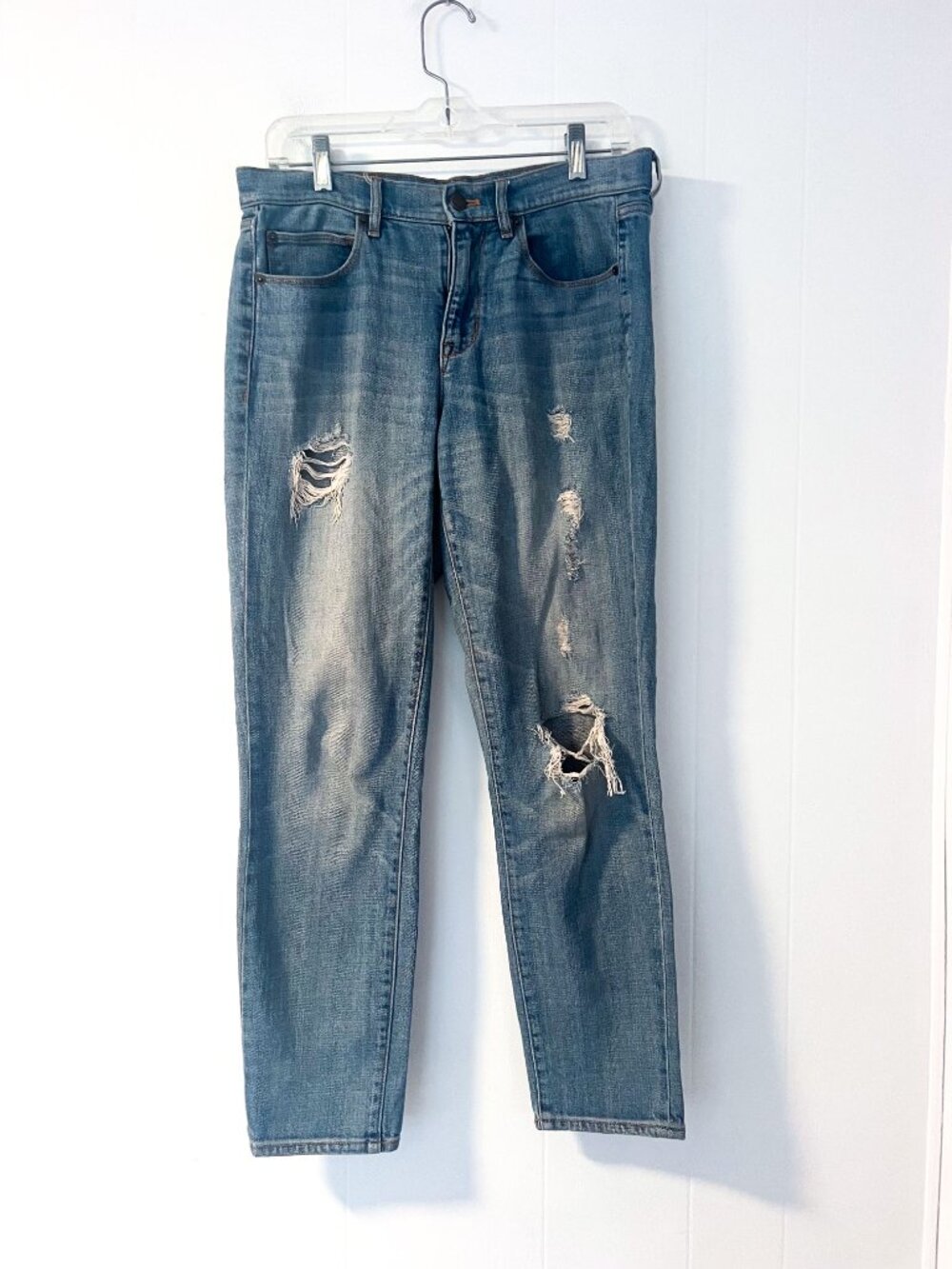 J.Crew Skinny Ankle Jeans Light Wash Stretch Sz 27